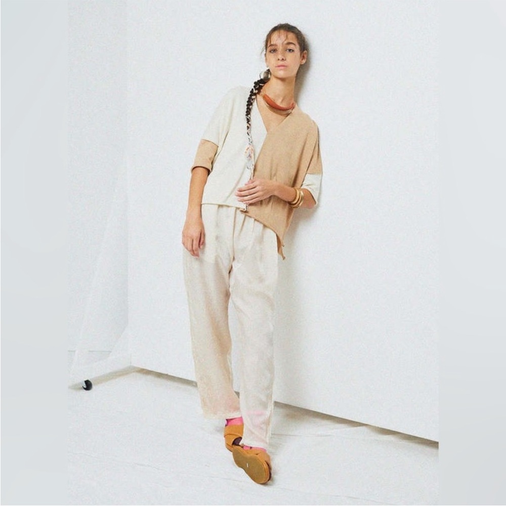 Atelier Delphine Laguna Dual Top NWT 100% Organic Cotton